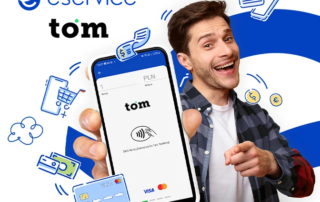 Terminal płatniczy w telefonie i tablecie z nową aplikacją – eService tom na Android
