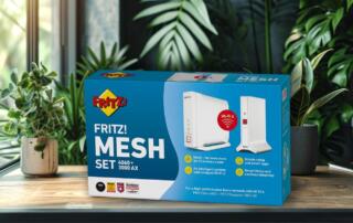 Szybkie Wi-Fi nawet w dużych domach dzięki nowemu FRITZ!Mesh Set 4060 + 3000 AX