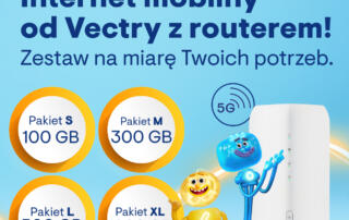 Mobilny internet i abonament komórkowy w nowej, dopasowanej ofercie Vectry