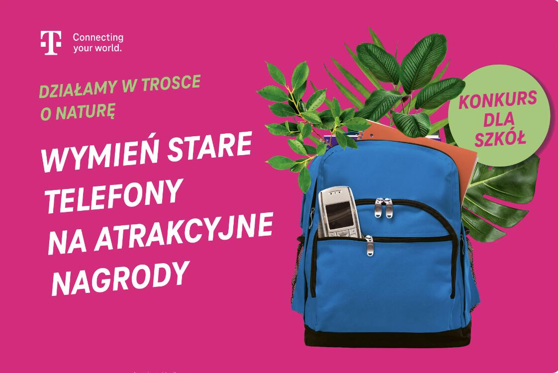 T-Mobile zachęca szkoły i przedszkola do zbiórki starych telefonów – startuje kolejna edycja konkursu z nagrodami