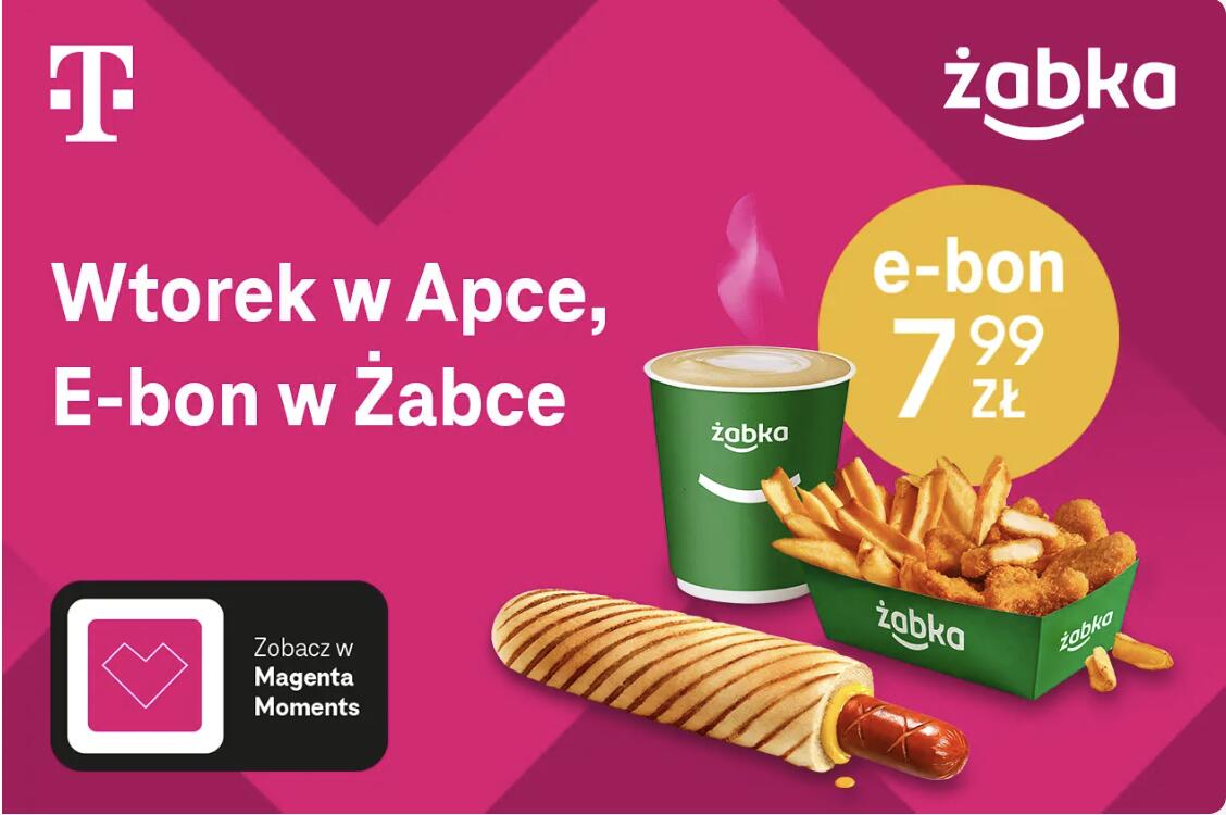 Poranne pobudzenie w Żabce dla użytkowników Magenta Moments od T-Mobile