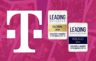 T-Mobile Polska oraz grupa Deutsche Telekom z prestiżowym certyfikatem „Leading Employer” na lata 2024 i 2025