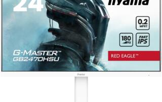 iiyama przedstawia G-Master GB2470HSU-W6 - superszybki monitor w nowej białej odsłonie