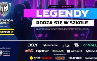 Startuje drugi sezon Predator Games - największych w Europie międzyszkolnych mistrzostw esportowych z pulą nagród wynoszącą 1 mln złotych