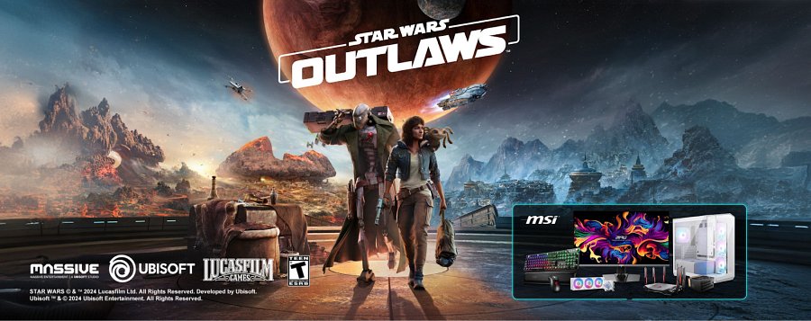 Kup wybrane produkty MSI i zgarnij grę Star Wars Outlaws
