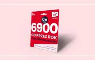 Nowość w Virgin Mobile - pakiet #GIGAWYPAS i nawet 6900 GB przez rok w ofertach na kartę