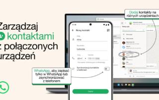 WhatsApp ułatwia dodawanie kontaktów i zarządzanie nimi