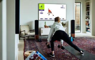 Fitness na telewizorze Samsung 2024