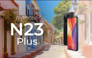 myPhone N23 Plus – smartfon z ekranem AMOLED i szybkim ładowaniem