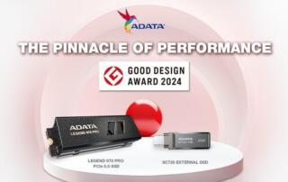 ADATA zdobywa dwie nagrody Good Design Awards