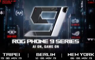ASUS Republic of Gamers ogłasza datę premiery serii ROG Phone 9