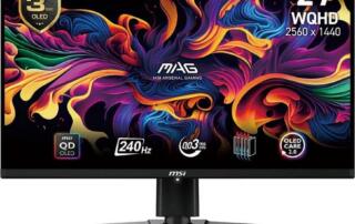 MSI prezentuje MAG 271QPX QD-OLED E2 - monitor QHD 240 Hz dla wymagających graczy