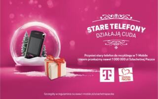Po raz kolejny rusza akcja świąteczna T-Mobile i Szlachetnej Paczki pod hasłem Stare telefony działają cuda