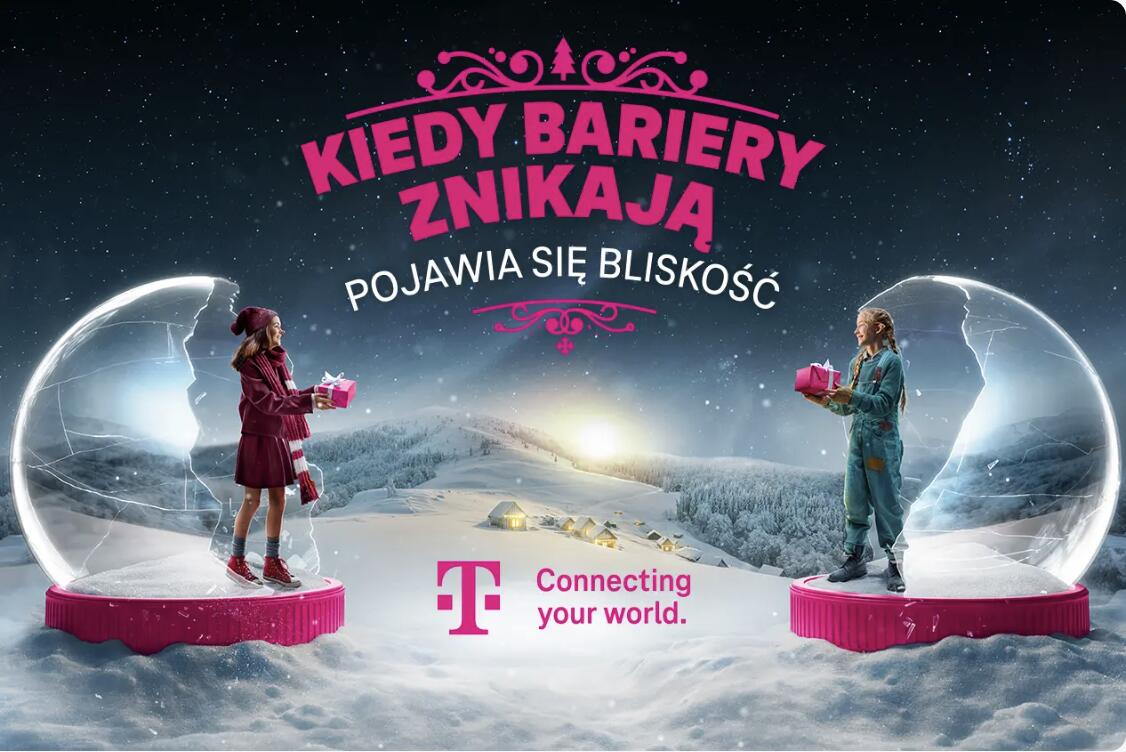 Kiedy bariery znikają, pojawia się bliskość – rusza kampania świąteczna T-Mobile