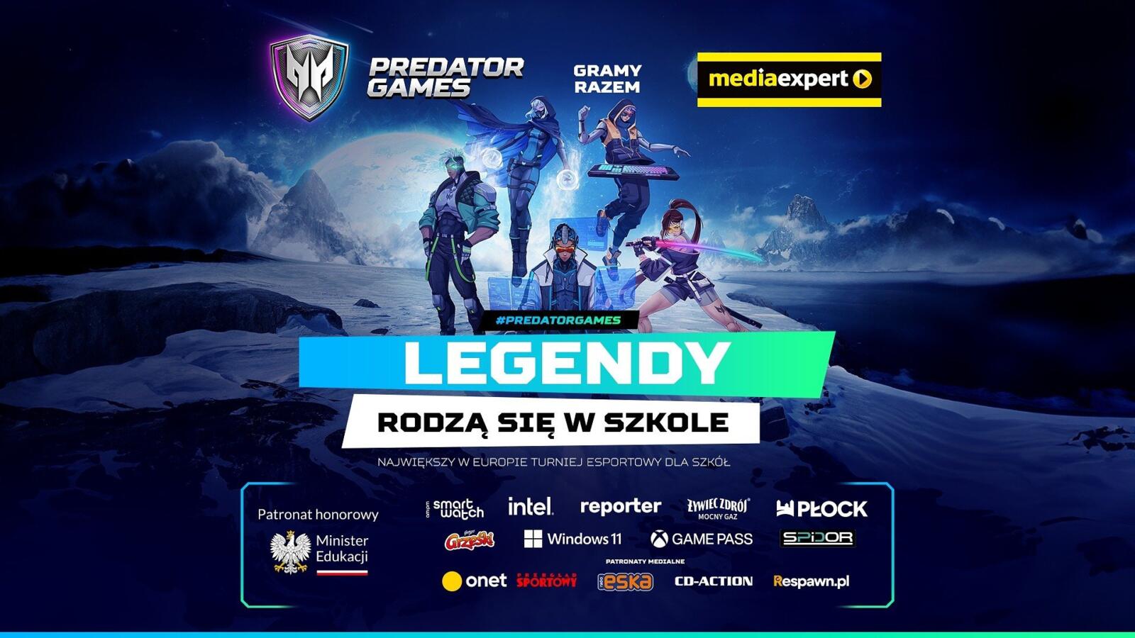 Ponad 33 000 zarejestrowanych uczniów do drugiego sezonu Predator Games Esportowy sukces na europejską skalę