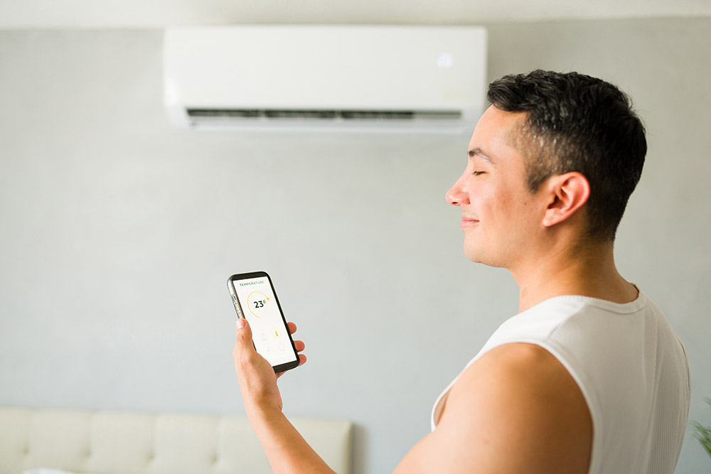 Sterowanie klimatyzacją z telefonu
