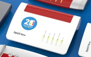 FRITZ!Box: Kamienie milowe Wi-Fi w AVM