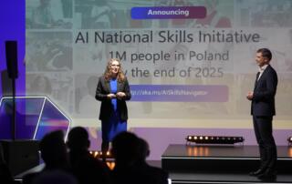 Microsoft ogłasza inwestycję w szkolenia AI w Polsce – milion osób zdobędzie nowe kompetencje