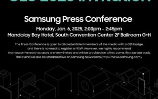 Konferencja prasowa Samsung na CES 2025 „Sztuczna inteligencja dla wszystkich: Codziennie, wszędzie”