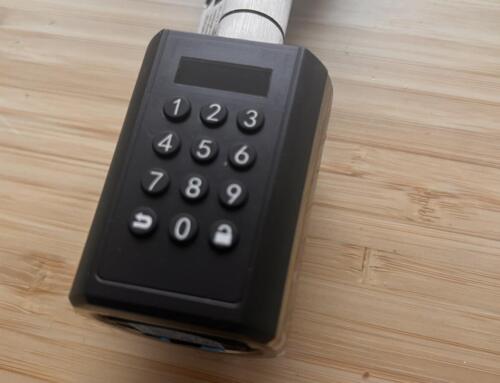 Test smartlocka WELOCK PCB51 z klawiaturą na kody dostępu oraz czytnikiem kart RFID