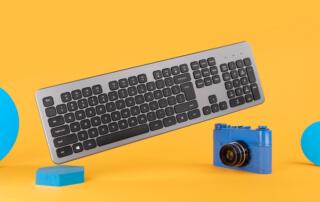 Przemyślany design i funkcjonalność – bezprzewodowa klawiatura Hama WK-700