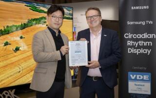 Komfort dla oczu – telewizory Samsung z certyfikatem „EyeCare Circadian”