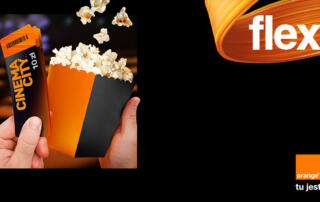 Orange Flex zaprasza na seanse za dyszkę do Cinema City
