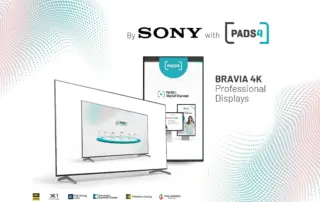 Sony i PADS4 łączą bogate doświadczenie i wiedzę, by wprowadzać innowacje w dziedzinie digital signage