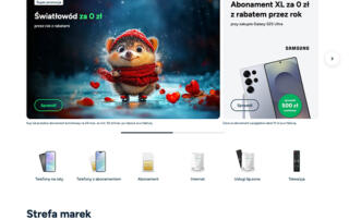 Nowa odsłona strony internetowej Plusa