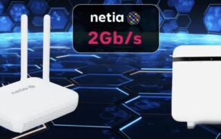 Ultraszybki Ethernet i Wi-Fi 7 w światłowodzie do 2 Gb/s od Netii