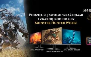 Kup monitor MSI i odbierz nagrody - w tym Monster Hunter Wilds