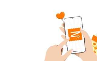 Walentynkowa zdrapka w aplikacji Mój Orange