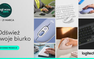 Odśwież biurko i pobudź kreatywność - startują wiosenne Logi WORK DAYS