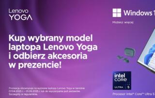 Kup laptop z serii Yoga i odbierz zestaw akcesoriów