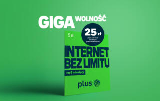 Plus Na Kartę podbija stawkę – internet bez limitu na 6 miesięcy