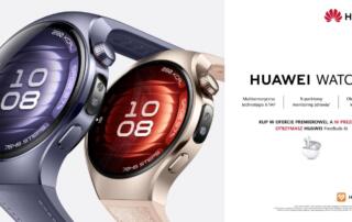 Debiutują najbardziej zaawansowane smartzegarki HUAWEI – seria HUAWEI WATCH 5, po raz pierwszy w dwóch rozmiarach