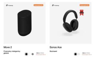 Sonos obniża ceny - premium audio nawet 25% taniej