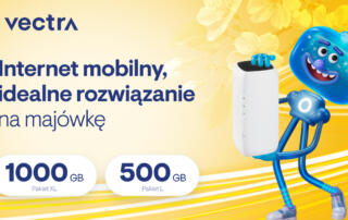 Wiosenna oferta na Internet mobilny od Vectry – idealne rozwiązanie na majówkę