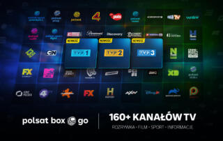 18 kanałów Telewizji Polskiej w serwisie Polsat Box Go oraz w ofercie telewizji internetowej z dekoderem Polsat Box