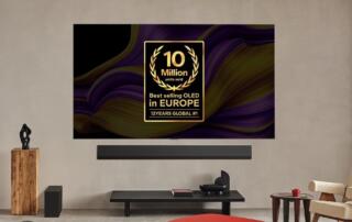 LG jako pierwsza marka sprzedała 10 milionów telewizorów OLED w Europie, umacniając swoją 12-letnią pozycję lidera rynku
