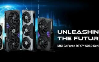 MSI prezentuje autorskie karty graficzne z serii NVIDIA® GeForce RTX™ 5060