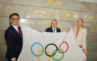 TCL świętuje Międzynarodowy Dzień Olimpijski, odsłaniając Tablicę Darczyńców w Muzeum Olimpijskim