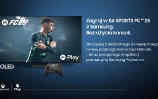 Zagraj w EA SPORTS FC™ 25 na telewizorach i monitorach Samsung