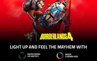 Razer wprowadza nowe technologie do Borderlands 4 – poczuj chaos jeszcze mocniej