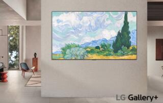 LG Gallery+ zamienia telewizory LG w elementy wystroju wnętrz