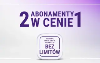 Promocja w Play: 2 abonamenty w cenie 1 i internet 5G bez limitu