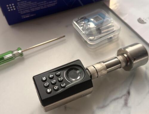 Test smartlocka WELOCK ToucA51 z czytnikiem odcisków palców, klawiaturą  i obsługą kart RFID