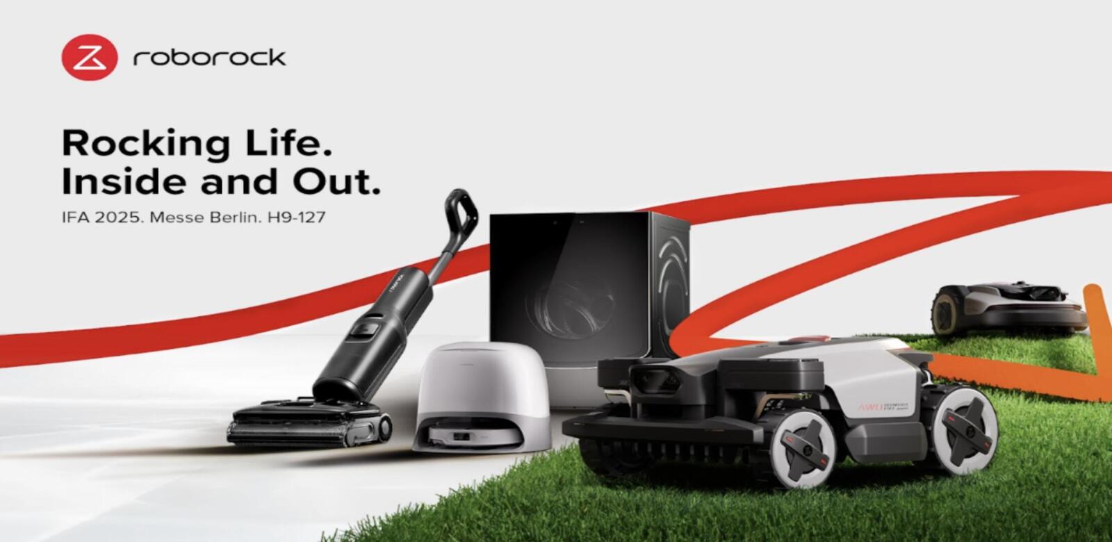 Roborock na targach IFA 2025 ogłasza premierę w nowym segmencie – debiutują roboty koszące z serii RockMow i RockNeo