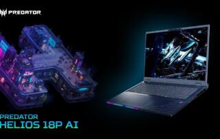 Acer prezentuje laptopa Predator Helios 18P AI: gamingowa bestia z sercem stacji roboczej