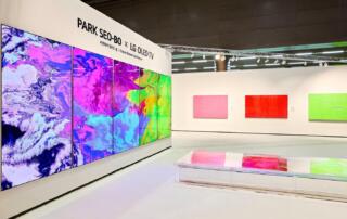 LG OLED TV prezentuje instalację „Kolory zaczerpnięte z natury” na targach Frieze Seoul 2025